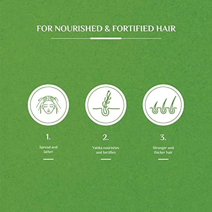 Vatika Naturals Hair Fall Control Shampoo 600 ml | Natural Extracts Of Cactus & Ghergir | For Falling & Weak Hair - Image 5